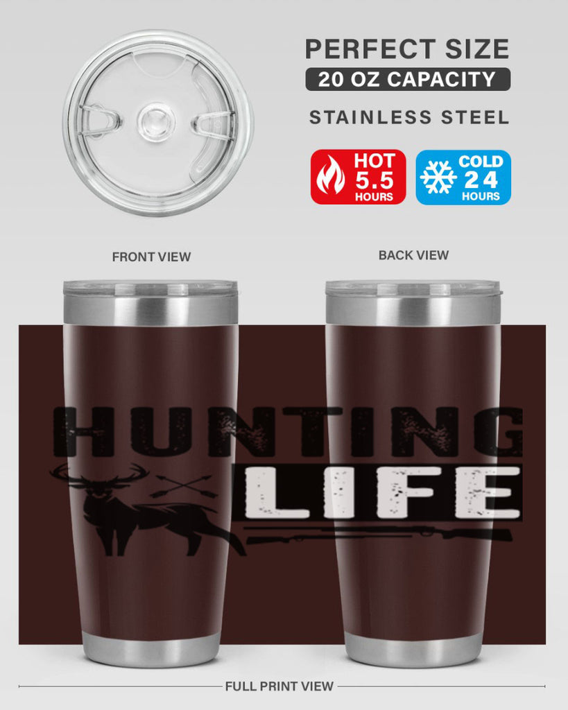hunting life 22#- hunting- Tumbler
