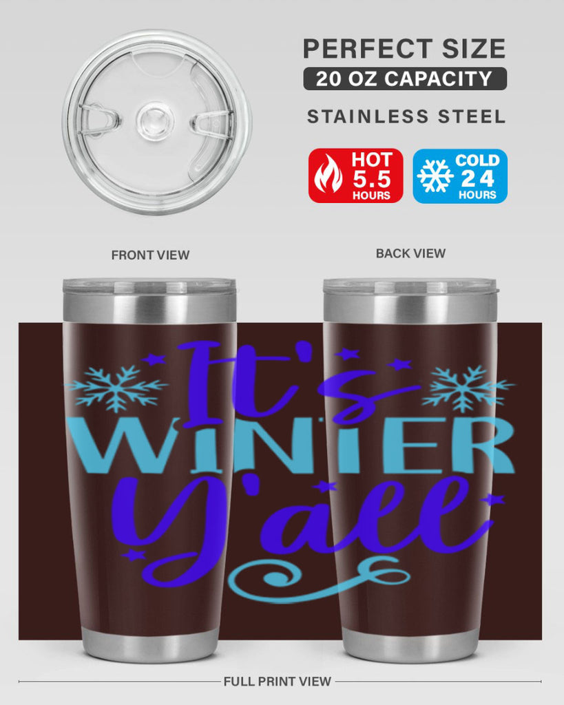 its winter yall 263#- winter- Tumbler