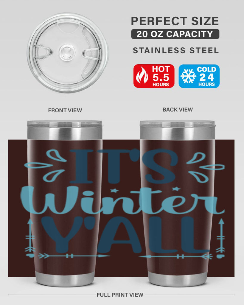 its winter yall 264#- winter- Tumbler