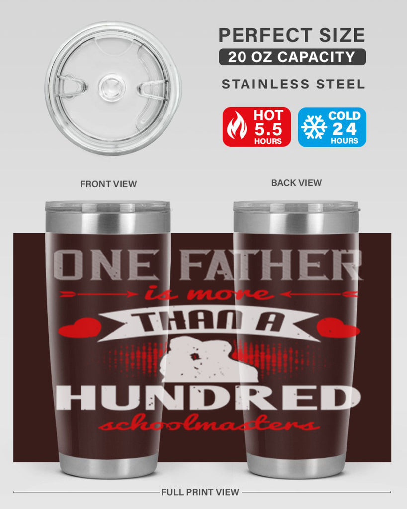 one father is more than 174#- fathers day- Tumbler
