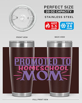 promoted to homeschool mom Style 49#- corona virus- Tumbler