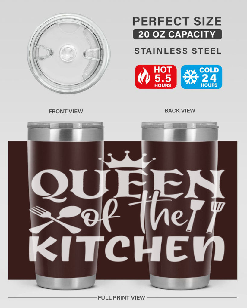queen of the kitchen 22#- kitchen- Tumbler