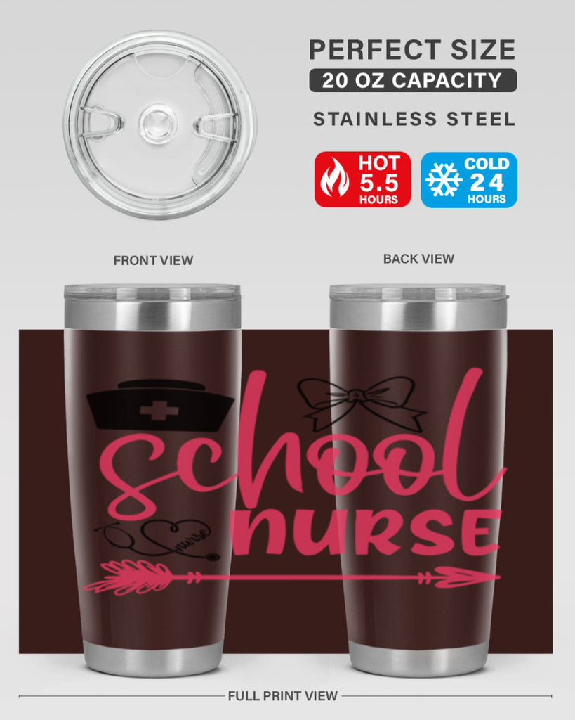 school nurse Style Style 49#- nurse- tumbler