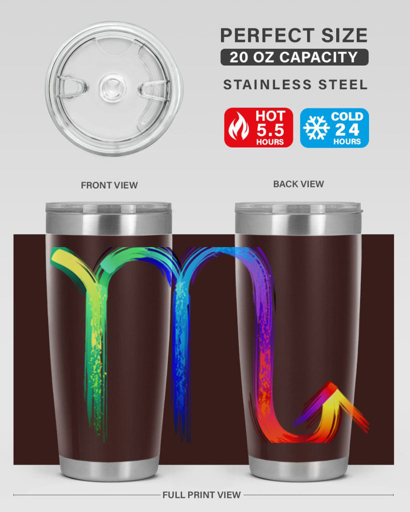 scorpio n 464#- zodiac- Tumbler