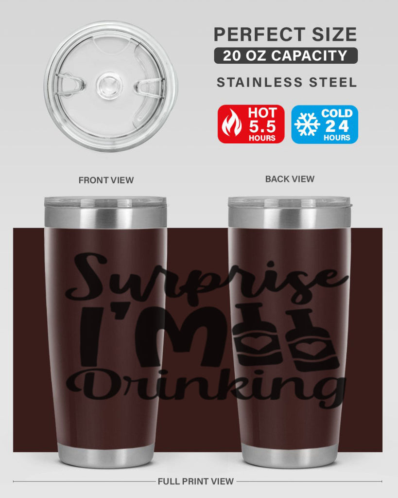 surprise im drinking 122#- beer- Tumbler