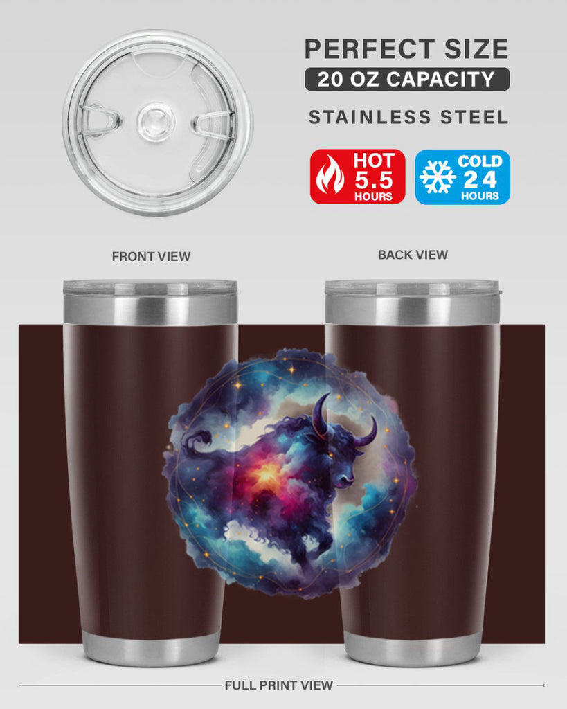 taurus 513#- zodiac- Tumbler