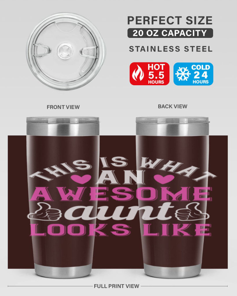 this is an awesome aunt looks like Style 20#- aunt- Tumbler