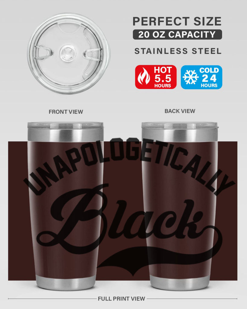 unapologetically black 15#- black words phrases- Cotton Tank