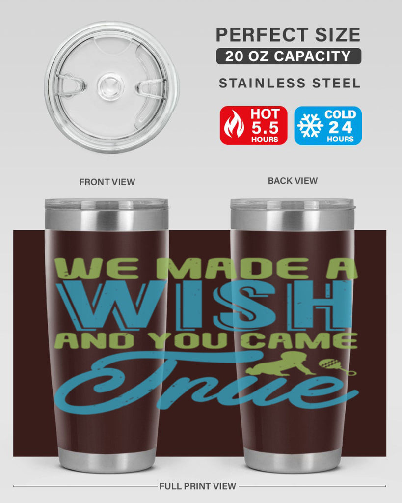 we made a wish and you can true Style 164#- baby- tumbler