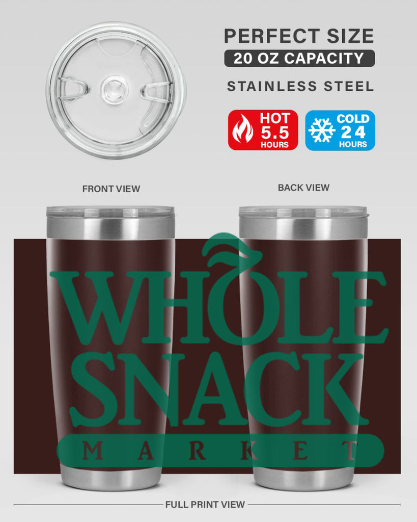 whole snack 9#- black words phrases- Cotton Tank