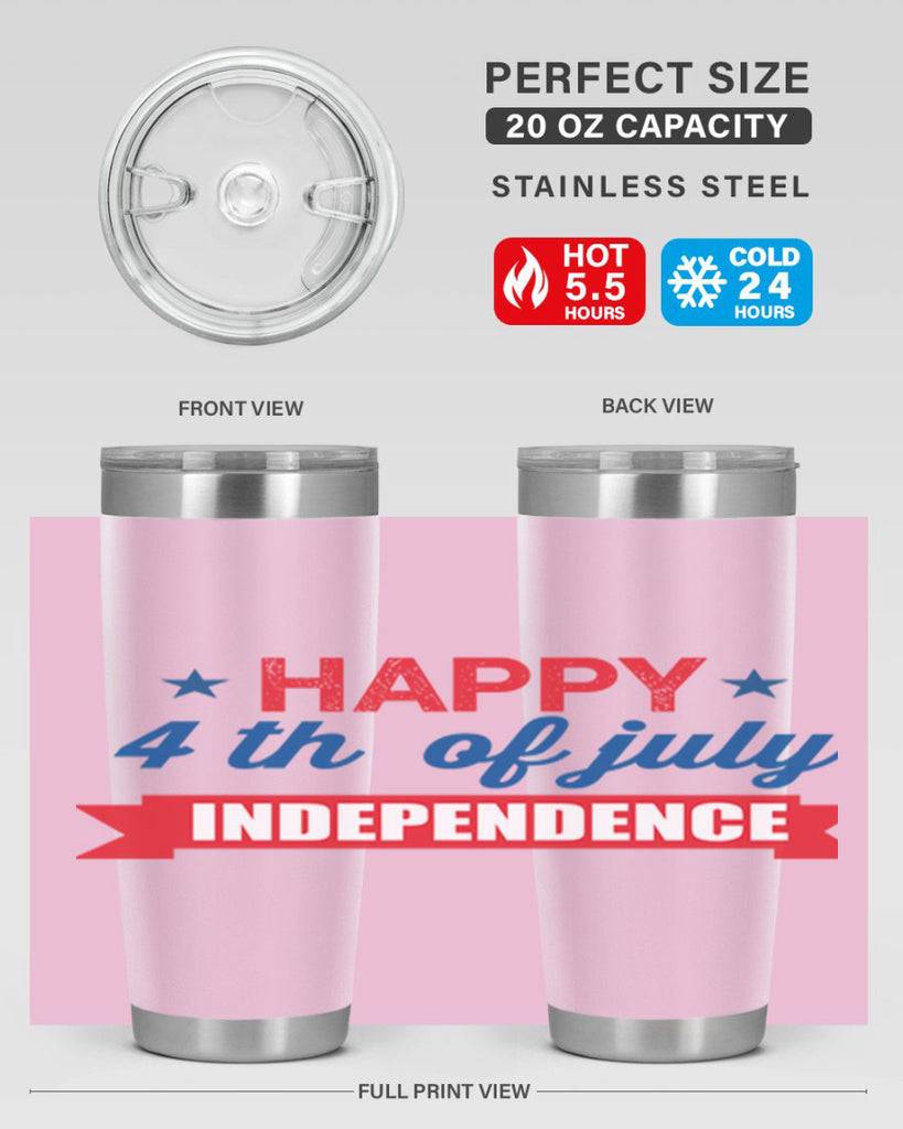4th of july independence Style 68#- Fourt Of July- Tumbler