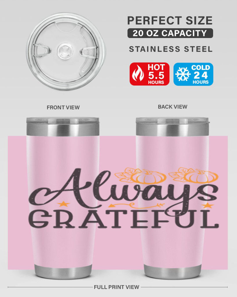 Alwaysgrateful 9#- fall- Tumbler