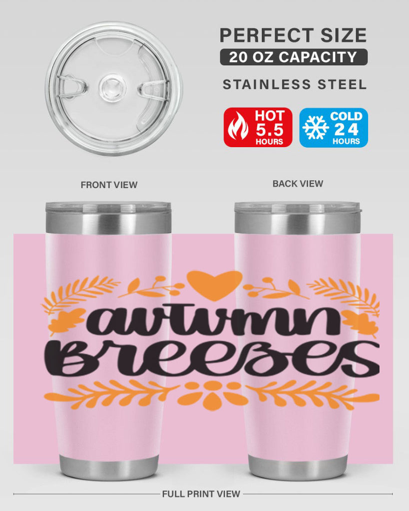 Autumn Breezes 474#- fall- Tumbler