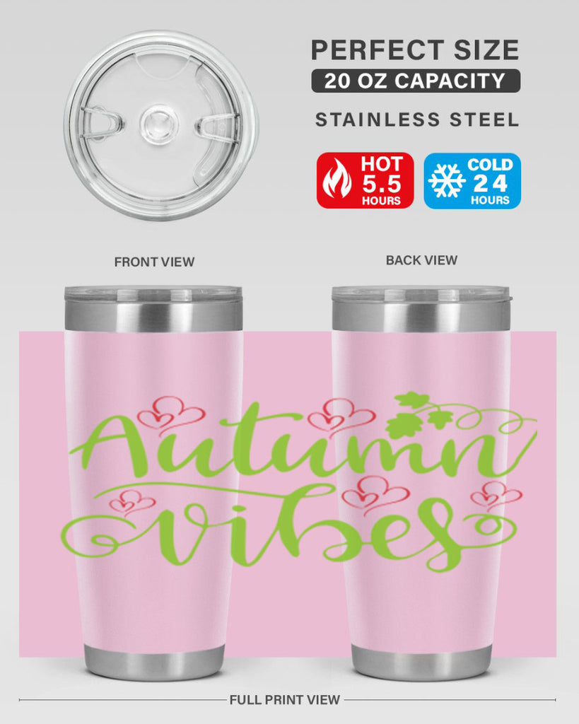 Autumn Vibes 40#- fall- Tumbler