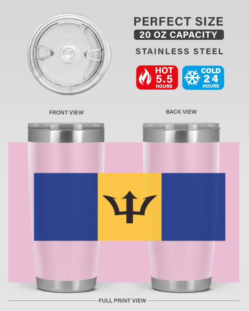 Barbados 183#- world flags- Tumbler