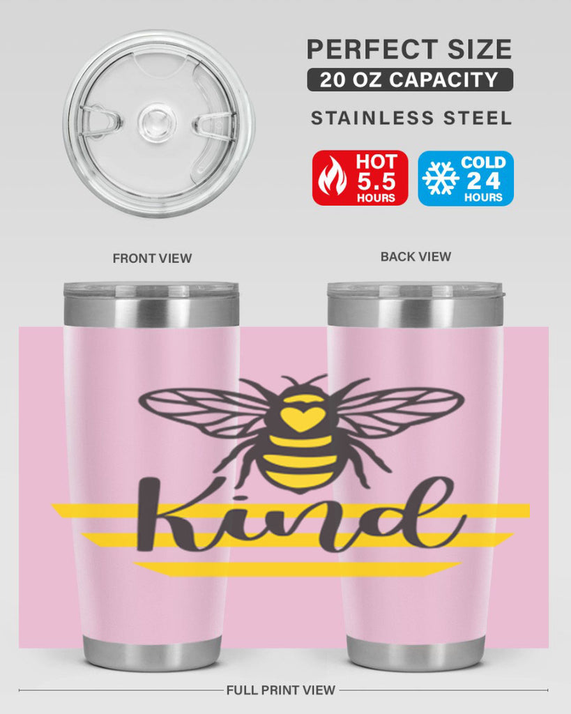 Bee Kind32#- spring- Tumbler