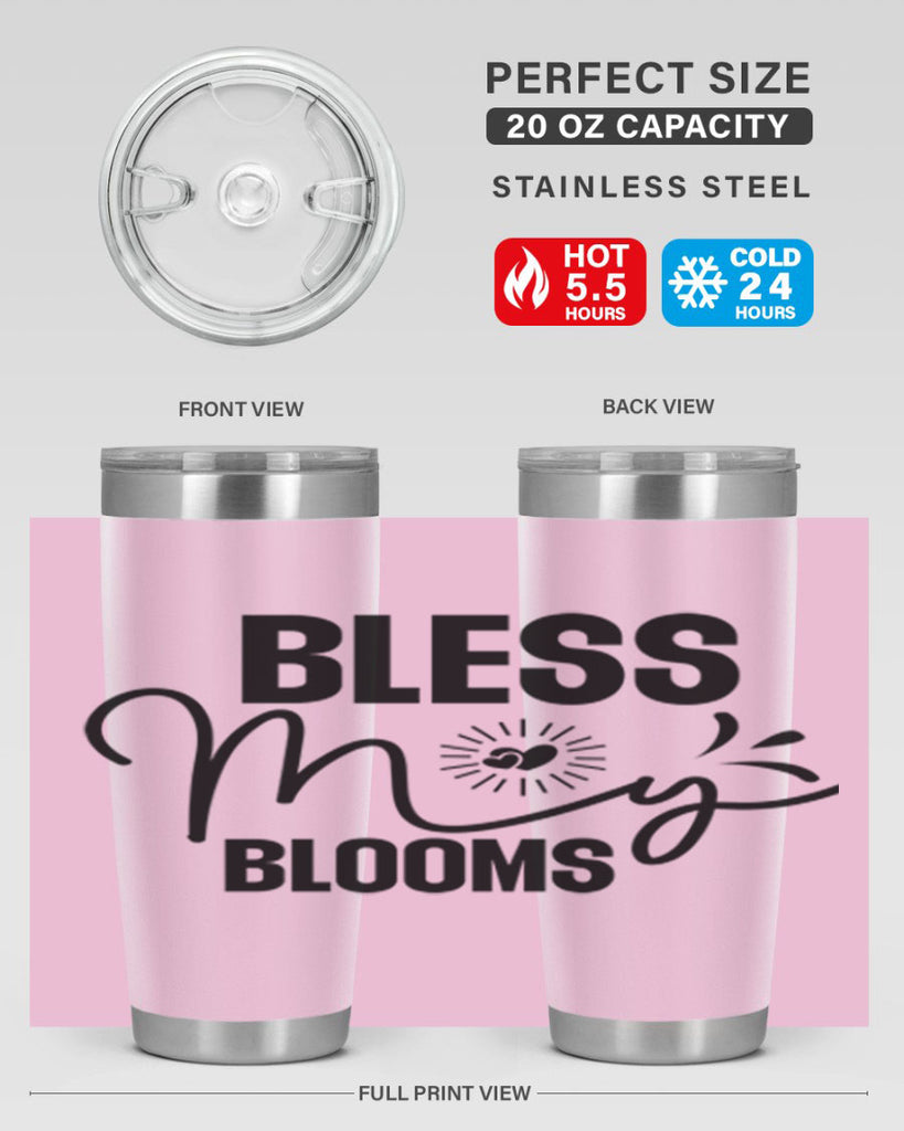 Bless My Blooms 42#- spring- Tumbler