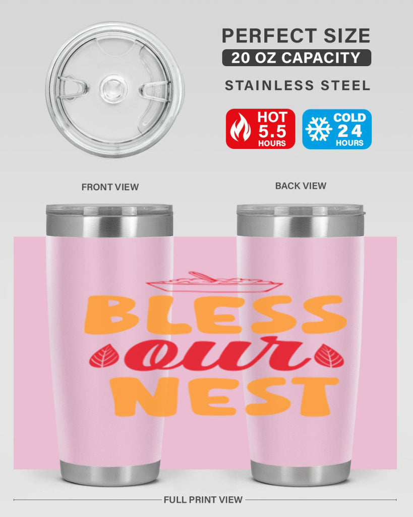 Bless our nest 54#- spring- Tumbler