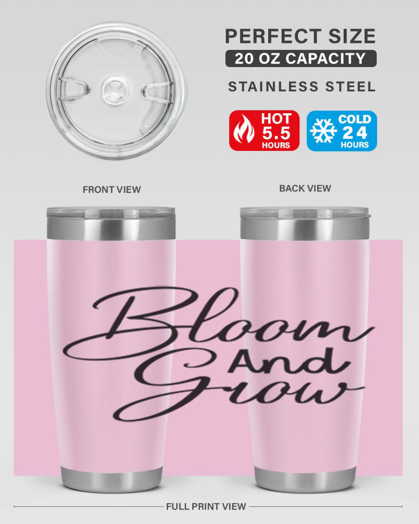 Bloom and grow  83#- spring- Tumbler