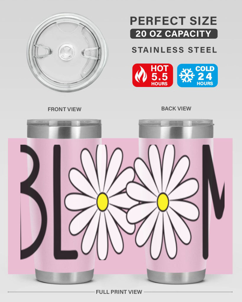Bloom flowers72#- spring- Tumbler