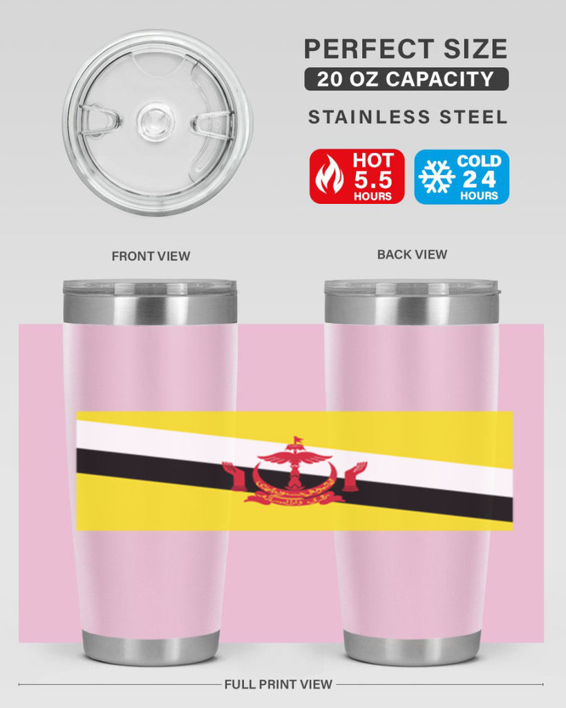 Brunei 173#- world flags- Tumbler
