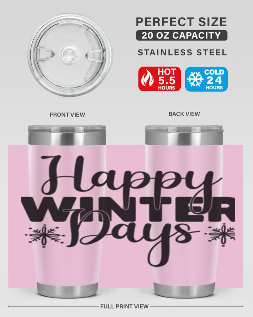 Celebrate the Winter Fun 40#- winter- Tumbler