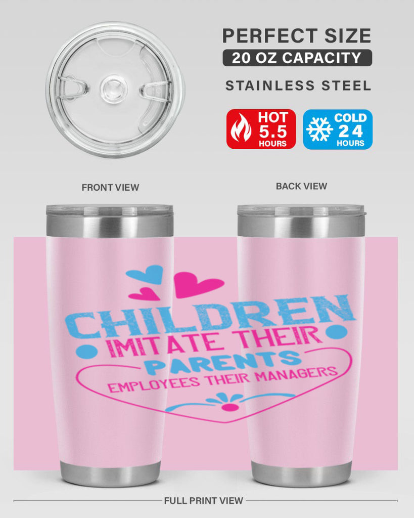 Children imitate their parents employees their managers Style 47#- baby- Tumbler