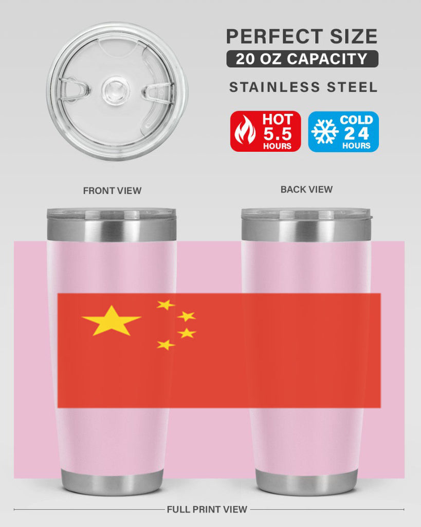 China 162#- world flags- Tumbler