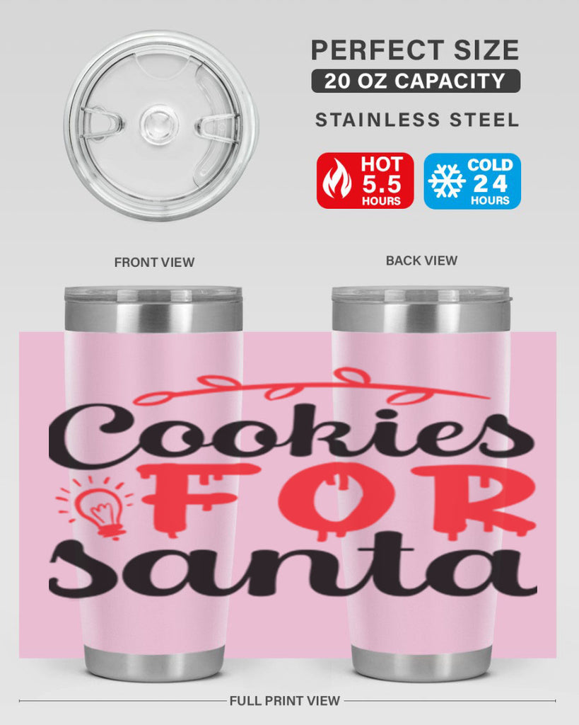 Cookies for santa 60#- winter- Tumbler