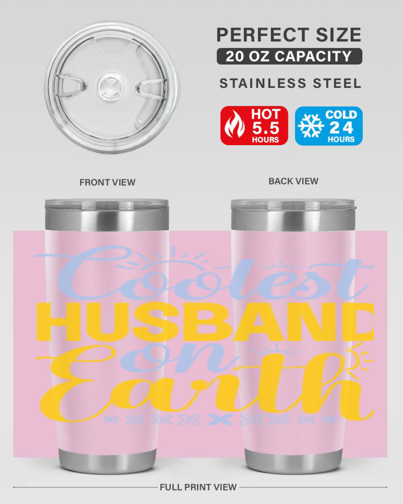Coolest husband on earth61#- winter- Tumbler