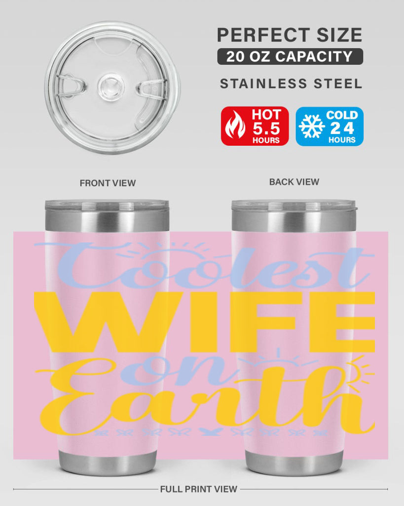Coolest wife on earth62#- winter- Tumbler