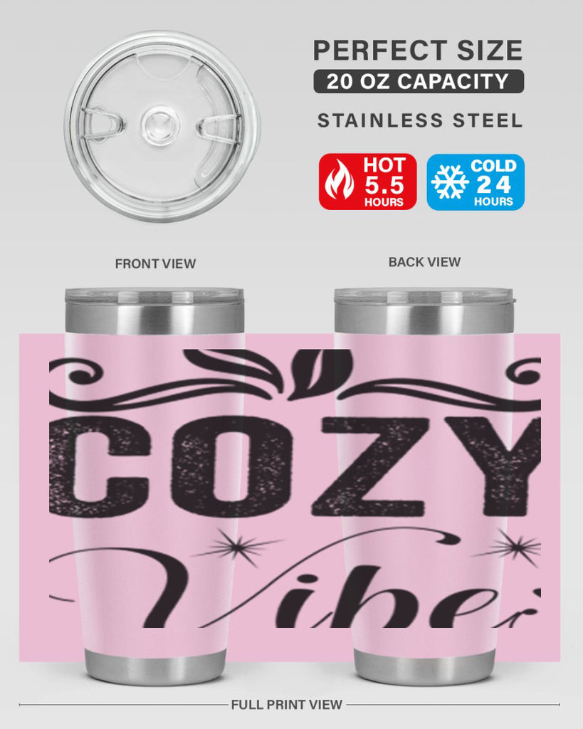 Cozy Vibes 77#- winter- Tumbler