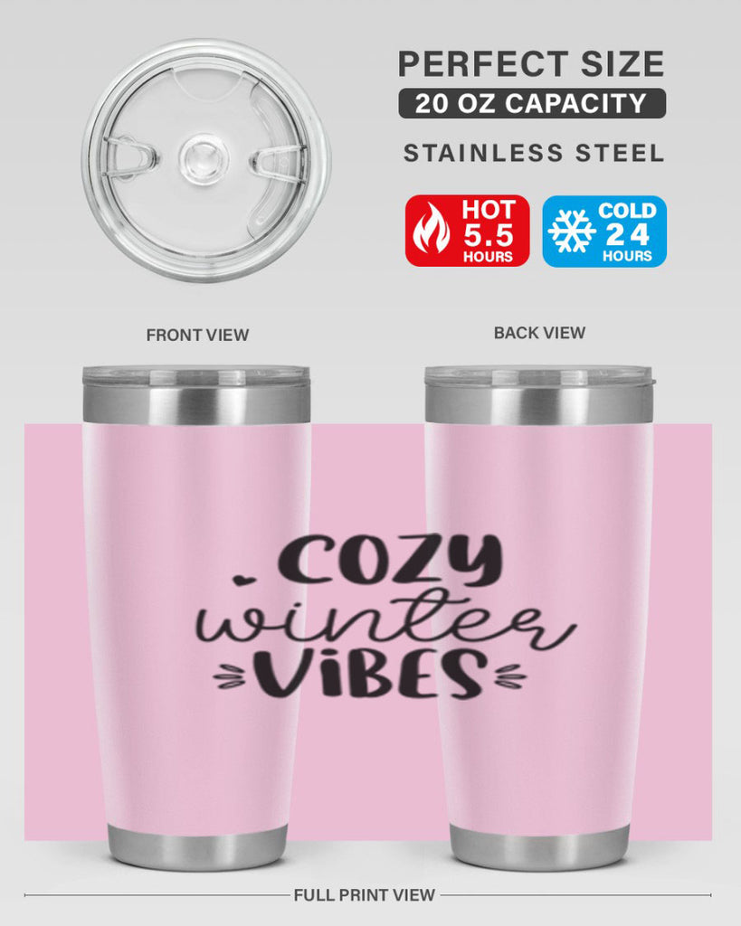 Cozy Winter Vibes 69#- winter- Tumbler