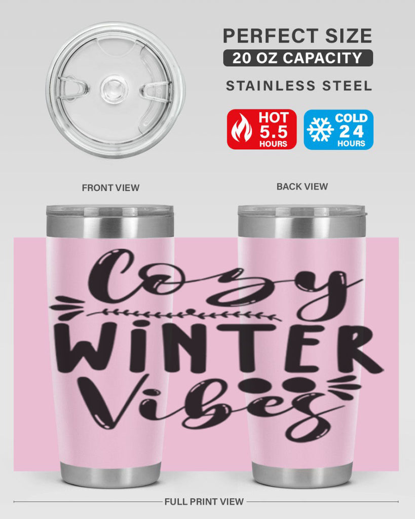 Cozy Winter Vibes 71#- winter- Tumbler