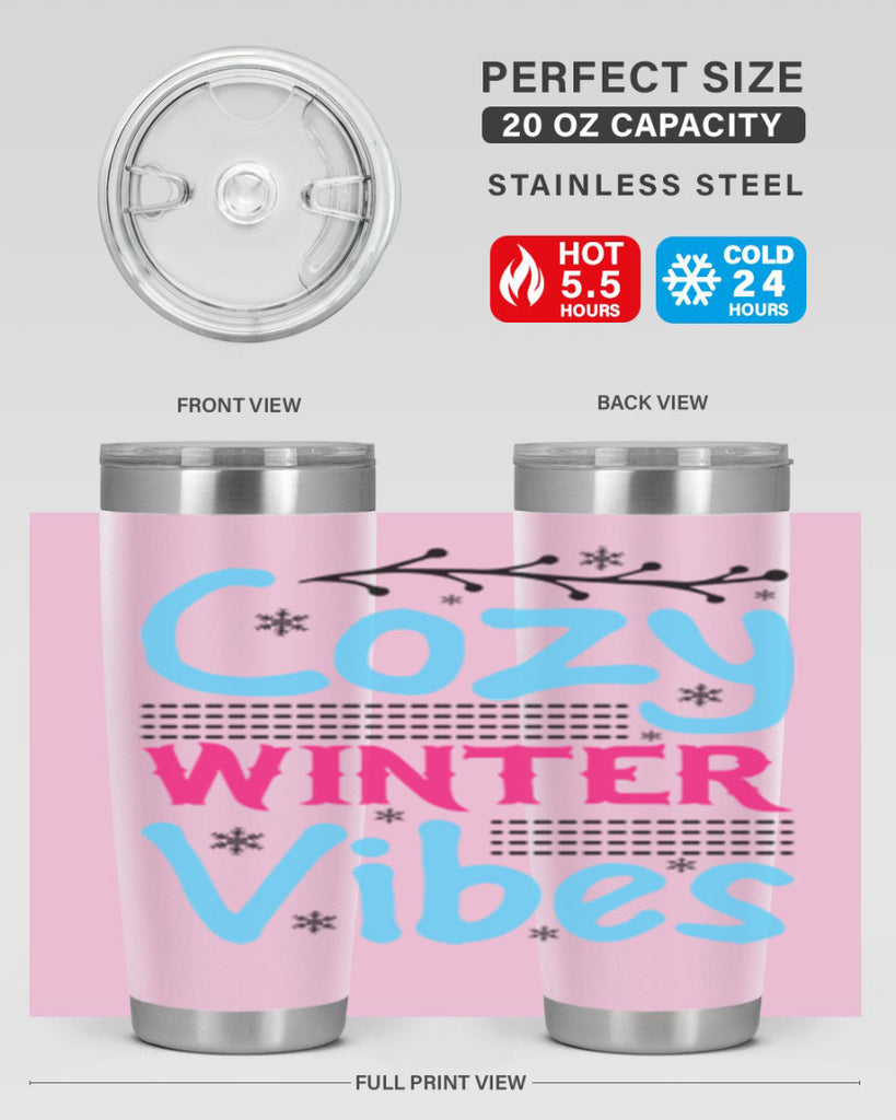 Cozy Winter Vibes Graphics 81#- winter- Tumbler