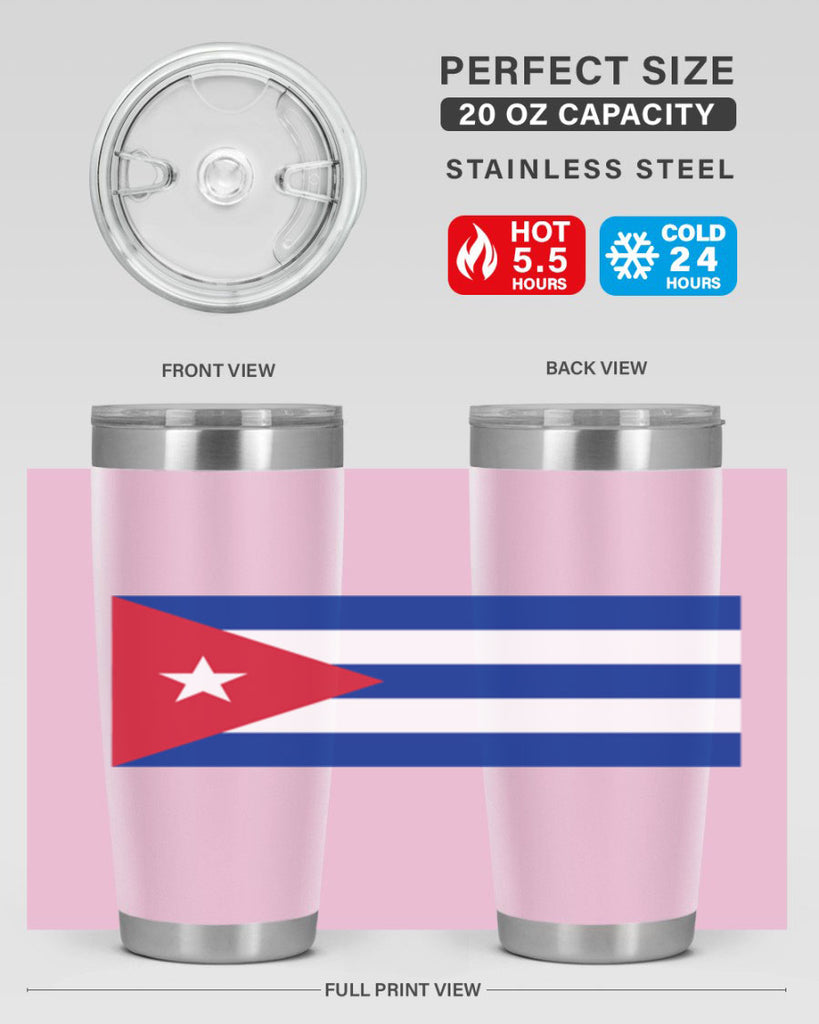 Cuba 154#- world flags- Tumbler