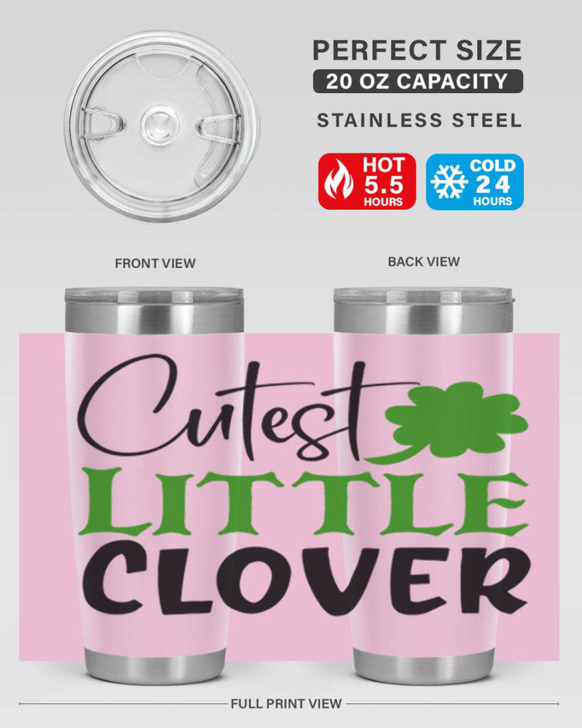 Cutest Little Clover Style 159#- St Patricks Day- Tumbler