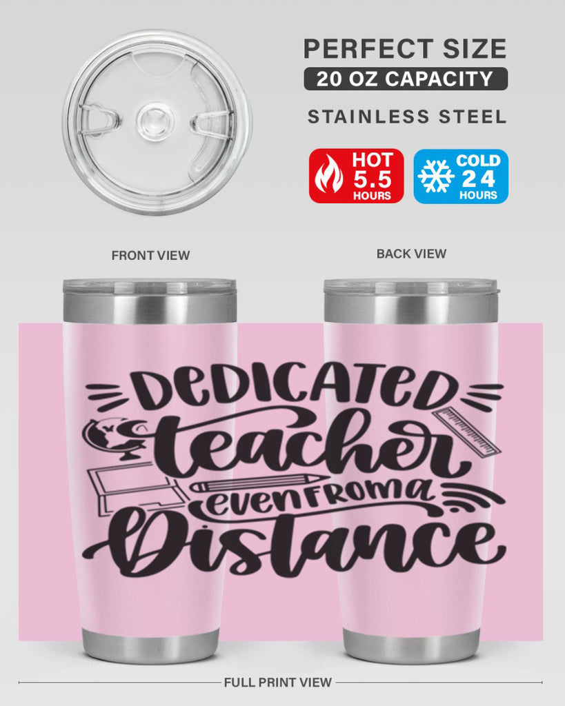 Dedicated Teacher Even Style 79#- teacher- tumbler