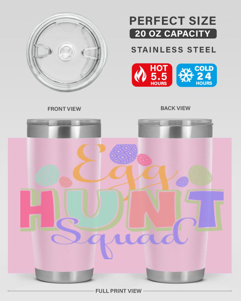 Egg hunt squad130#- spring- Tumbler