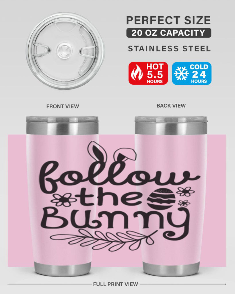 Follow the bunny  142#- spring- Tumbler