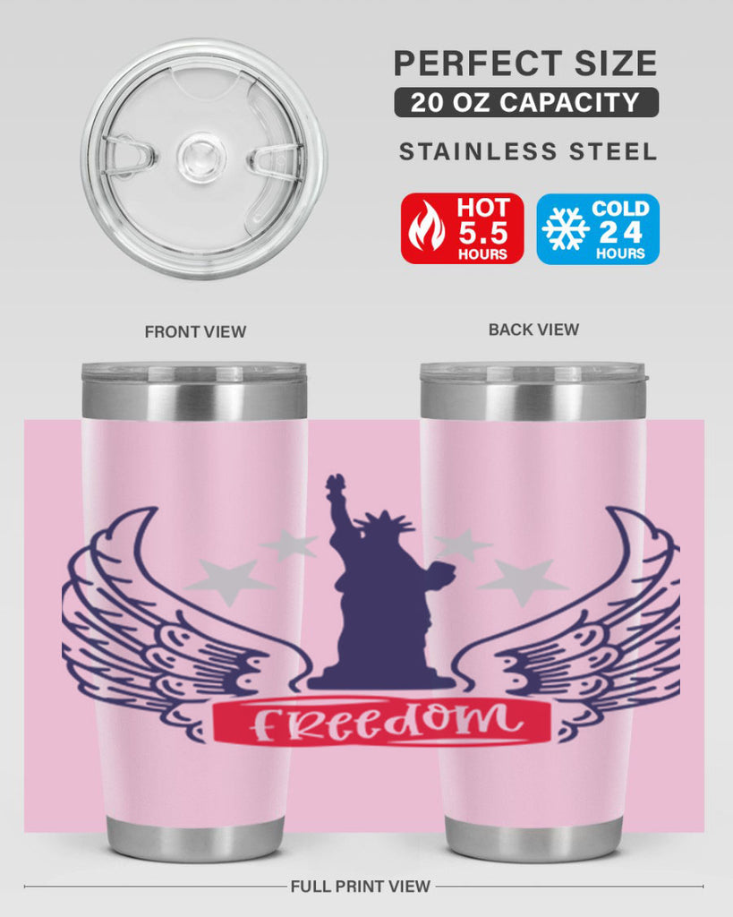 Freedom Style 150#- Fourt Of July- Tumbler