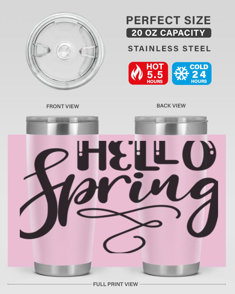 HELLO SPRING  230#- spring- Tumbler