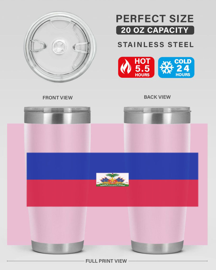 Haiti 125#- world flags- Tumbler