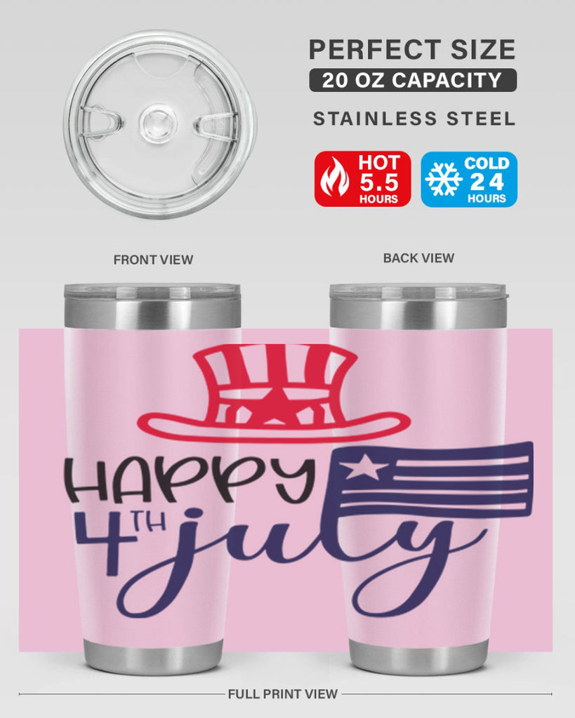 Happy th July Style 152#- Fourt Of July- Tumbler