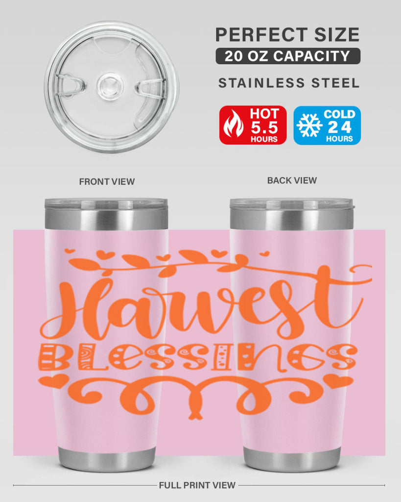 Harvest Blessings 266#- fall- Tumbler