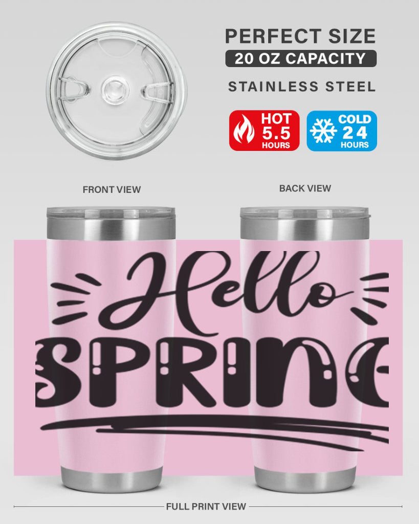 Hello Spring  229#- spring- Tumbler