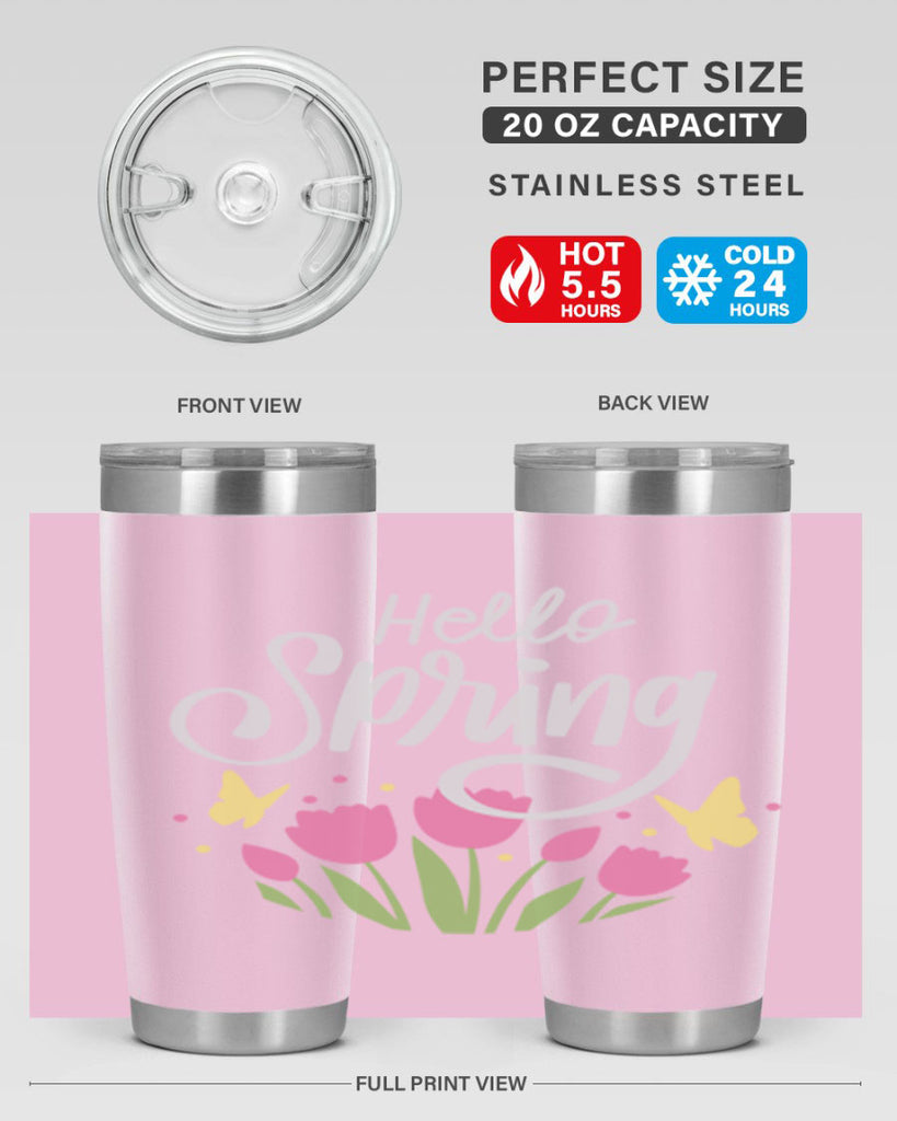 Hello spring214#- spring- Tumbler