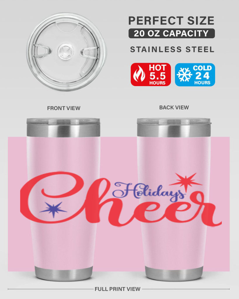 Holidays Cheer 191#- winter- Tumbler