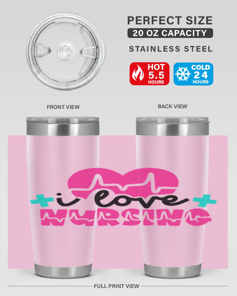I Love Nursing Style Style 170#- nurse- tumbler