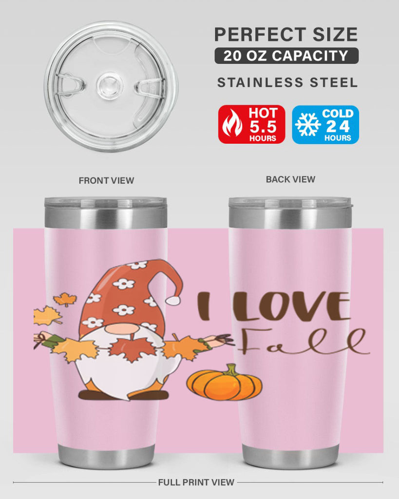 ILoveFallGnome 344#- fall- Tumbler
